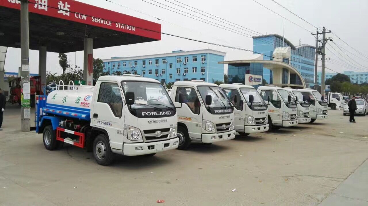 程力3噸灑水車圖片